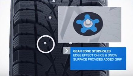 Toyo Observe G3-Ice снежинки